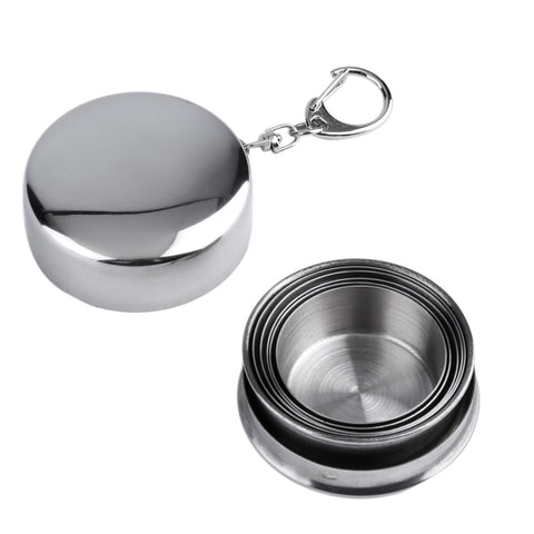 Faltbare Edelstahl Tasse 75ml - Sabera صَبَرَ Onlineshop