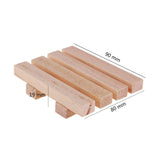 Helle Holz Seifenschale im Asiatischen Stil - Sabera صَبَرَ Onlineshop
