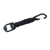 Überlebens Paracord Schlüsselanhänger mit Edelstahl Karabiner und Flaschenöffner - Sabera صَبَرَ Onlineshop