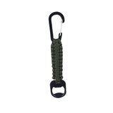 Überlebens Paracord Schlüsselanhänger mit Edelstahl Karabiner und Flaschenöffner - Sabera صَبَرَ Onlineshop
