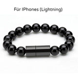 Styleisches Armband mit Micro USB Lade- Datenkabel für IPhone, Android und USB-C - Sabera صَبَرَ Onlineshop