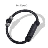 Styleisches Armband mit Micro USB Lade- Datenkabel für IPhone, Android und USB-C - Sabera صَبَرَ Onlineshop
