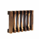 Dunkle Holz Seifenschale - Asiatischen Stil - Sabera صَبَرَ Onlineshop