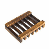 Dunkle Holz Seifenschale - Asiatischen Stil - Sabera صَبَرَ Onlineshop