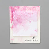Kirschblüten Blumen Notizblock 30 Blatt (Verschiedene Designs) - Sabera صَبَرَ Onlineshop